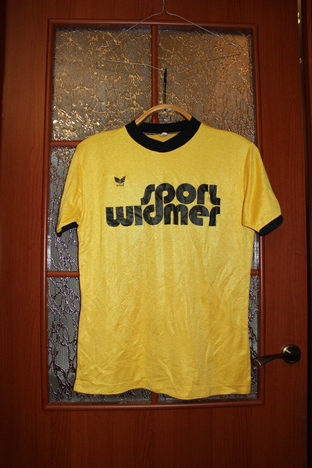 Vintage Erima 1960's Sport Widmer Team shirt jersey #15  (West Germany) - size M