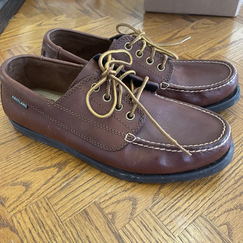 Eastland Men Leather Boat Shoes 