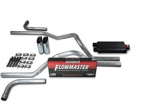 Dodge Ram 1500 94-03 2.5 Dual Exhaust Kit Includes Flowmaster 50 W Tip Side Ex Dodge Ram 1500 94-03 2.5 Dual Exhaust Kit Includes Flowmaster 50 W Tip Side Ex