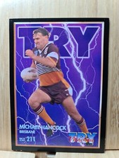 MICHAEL HANCOCK🏆94 Series 2 TRY MACHINE #211 Rugby League NRL Card🏆