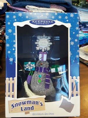 Hallmark Keepsake ornament 2003 Snow Time like the Present New in box