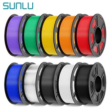 【ADD 6-PAY 4】 SUNLU PLA+ PETG PLA TPU Silk 3D Printer Filament 1.75mm 1KG/0.25KG