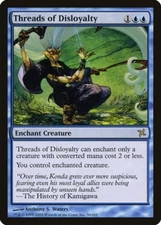Threads of Disloyalty Betrayers of Kamigawa PLD Blue Rare MAGIC CARD ABUGames