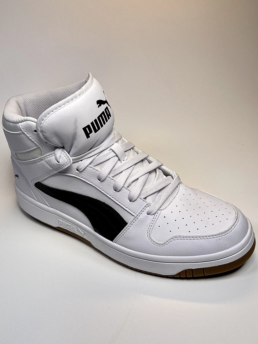 puma rebound layup speckle mens basketball shoes