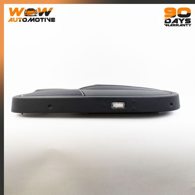 06-13 BENTLEY CONTINENTAL FLYING SPUR FRONT RIGHT DOOR PANEL BLACK LEATHER OEM