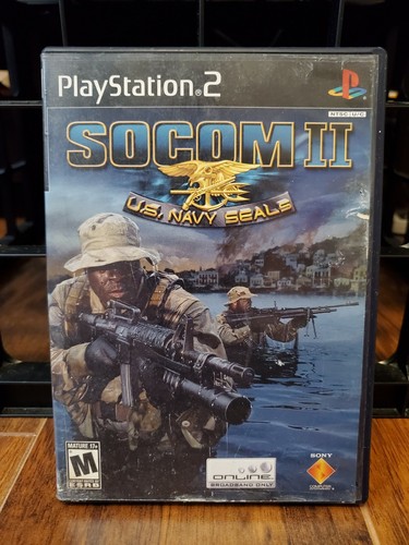 Socom Ii 2 Us Navy Seals Ps2 Game Sony Playstation 2 Ebay