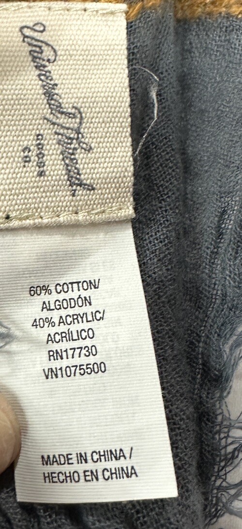 Universal Thread gray browns cotton blend square … - image 2