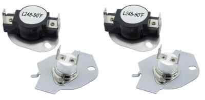279769 3390291 3977394 WHIRLPOOL KENMORE DRYER THERMAL CUT-OFF KIT - 2 ...