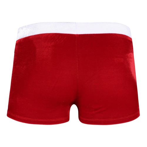 UK Mens Boxer Briefs Christmas Shorts Velvet Santa Claus Panties Trunks Lingerie - Picture 25 of 32