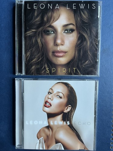 Leona Lewis SPIRIT + ECHO 2x Used Cd Albums 00s Soul R+B Pop Bleeding Love