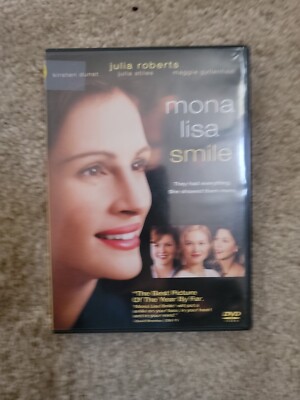 Mona Lisa Smile - Julia Roberts - Kirsten Dunst - Julia Stiles  ~Very GOOD DVD