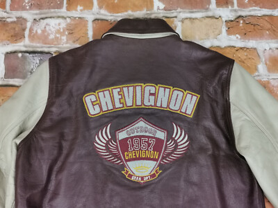 Chevignon 1957 Vintage Leather Jacket Outdoor Capital Chevignon 1957 Vintage Leather Jacket Outdoor Capital