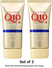 KOSE Cosmeport Coenrich Q10 Medicinal Extra Guard Hand Cream 80g x 2 set.