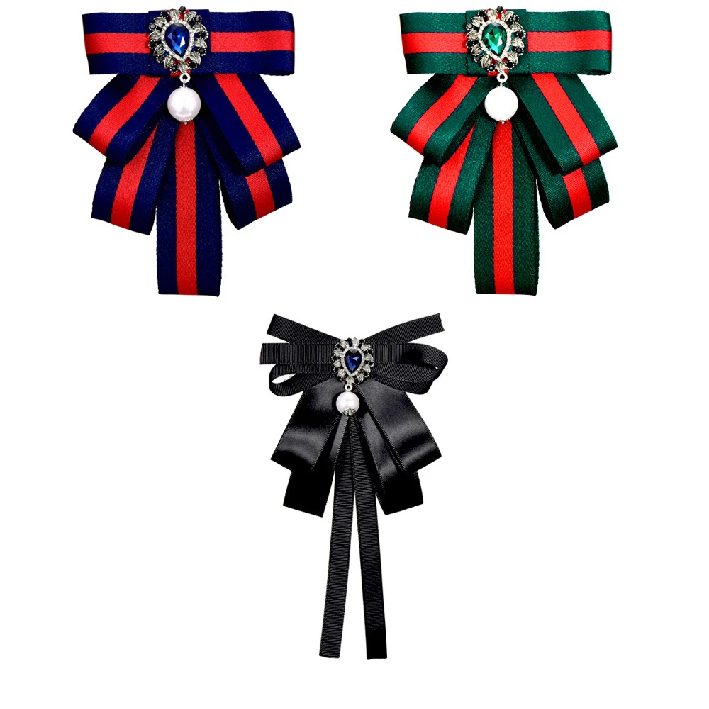 Fabric bow brooch discount