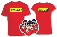 T SHIRT BANDA BASSOTTI T-SHIRT MAGLIA MAGLIETTA UOMO DONNA - 100% COTONE