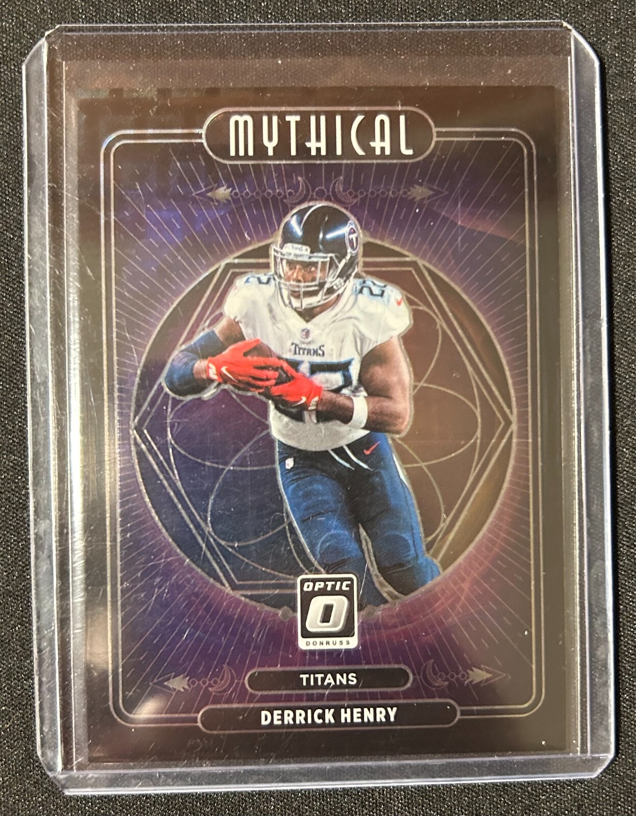 2022 Panini Donruss Optic -Mythical Black Pandora Prizm #M-10 Derrick Henry /25