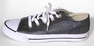 rainbow colored tennis shoes