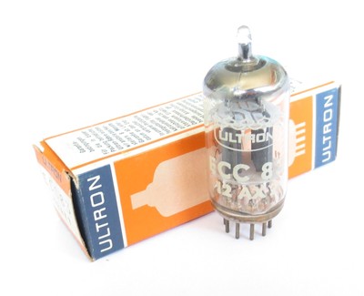 12AX7 ULTRON NOS Audio Tube - Germany - Balanced -Amplitrex tested- Matched pair