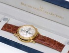 Bulova 18K Yellow Gold Collection Automatic Chronograph Watch 60C00
