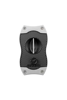 Colibri V-Cut Zigarrenschneider mit Federauslöser - 7 mm Kerbschnitt - 23 mm