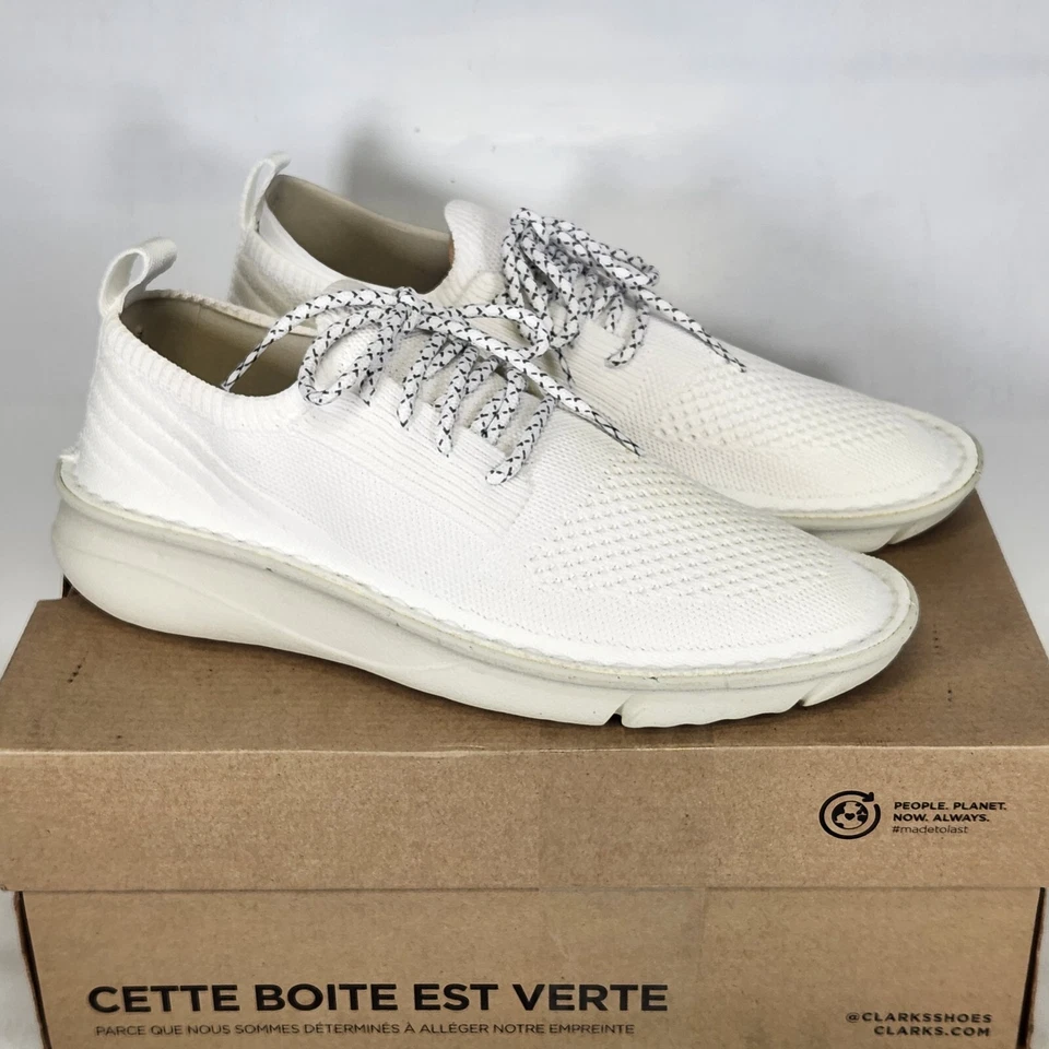 Size 7 - Clarks Origin 2 - White Knit - Womens - Image 2 of 4