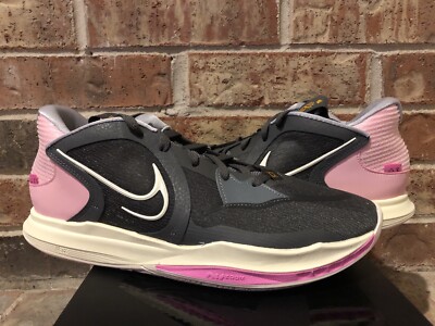 New 12 Nike Kyrie Low 5 Coconut Milk Iron Grey Pink  display picture 3