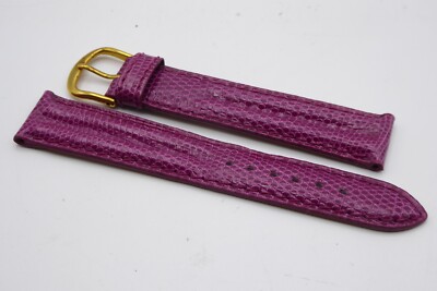 Christophe Claire Geneve Lezard Leather Strap 21mm