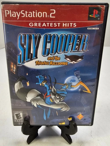 Sony Playstation 2 Sly Cooper And The Thievius Raccoonus CIB Tested & Working