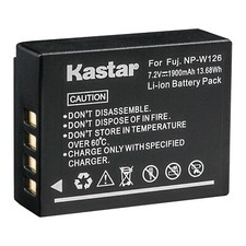 Kastar Li-Ion Battery for Fujifilm NP-W126S X-Series Digital Cameras 16528470