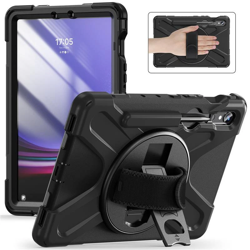Shockproof Case Samsung Galaxy Tab S9 FE S9 S8 S7 Tablet Stand Shockproof Cover - Image 3 of 4