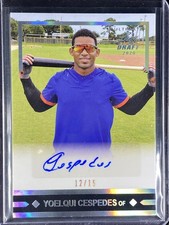 Cespedes, Yoelqui - 2020 Ultimate Leaf Draft - Autograph - 12/15