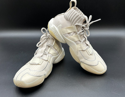 Adidas PW Crazy BYW PRD Pharrell Williams Ivory Cream EG7727 Men s Size 10 NEW