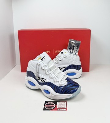 Size 9 - Panini x Reebok Question Mid Tiger Prizm  New + Panini Card Pack!