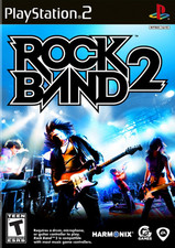 Rock Band 2 - Playstation 2 - Game. Booklet, Cover and Case