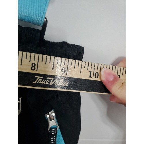 Gerry Girl's Youth Performance Overall Snow Pants Size XS 5/6 Black Fleece Lined - Picture 9 of 12