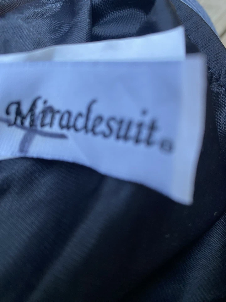 Traje Miracle Tankini Dos Piezas Periwinkle Y Negro Talla 16 Nuevo Foto 3 de 4