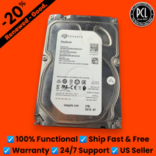 ✅ Seagate SkyHawk Internal Hard Disk Drives HDD ST3000VX000 Silver 3TB ✅