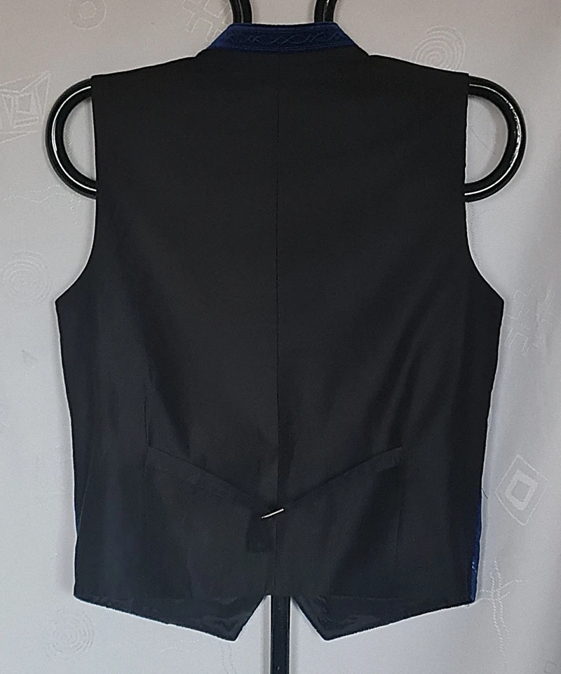 CHALECO VINTAGE HAMMERSCHMID TRAJES OKTOBERFEST DIRNDL TIROL DEER MEN US 36/EU 46 Foto 3 de 4