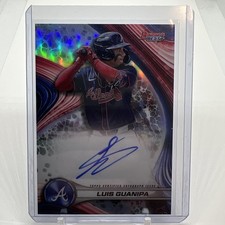 2024 Bowman's Best Luis Guanipa Refractor Auto Atlanta Braves #B24-LG