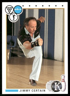 Jimmy Certain 1990 Kingpins Professional Bowlers Tour #37