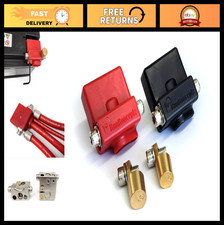 Ultimate Battery Terminal Set - Positive Negative with Vertical Top Post Adapt