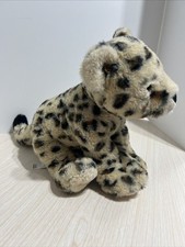FAO Schwarz 10" Planet Love Recycled Bottle Amur Leopard Toy Plush