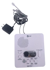 AT&T 1740 Digital Answering Machine System 60 Minutes Recording Time/Date Stamp