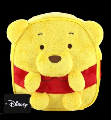 Disney Winnie The Pooh Plush Figural Makeup Bag Zippered New Tags Bioworld 2024