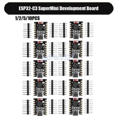 1-10PCS ESP32-C3 Development Board Super Mini WiFi BluetoothType-C USB