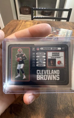 2025 Donruss Optic Shedeur Sanders Base (RAW)