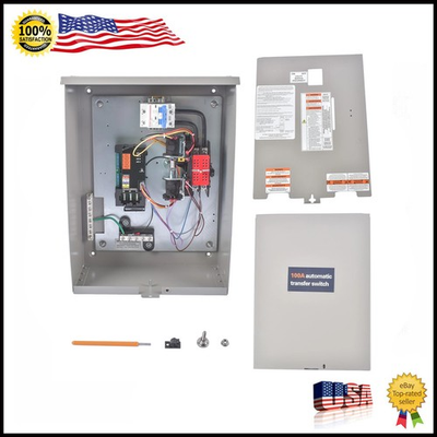 #ad 100 Amp 120 240V Single Phase Automatic Transfer Switch for Generac RXSW100A3 $315.00