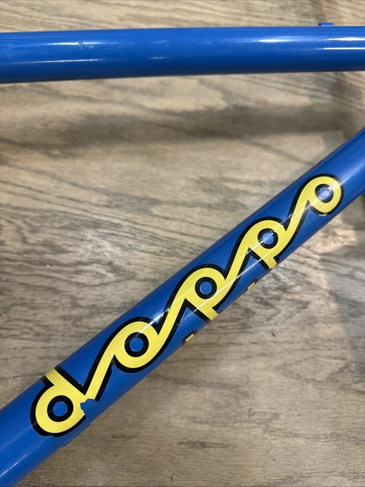 Cuadro de bicicleta de montaña Sim Works Doppo Locust Tange acero 27,5”+ 29” azul medio Foto 4 de 4