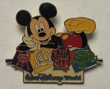 Disney World - Mickey Mouse Four Parks Logo - 2000 Clasp Back Pin
