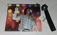 NWT Notebagz laminated Magazine pages Clutch Michael Jackson USA Made